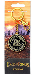 Pán prstenů Klíčenka kovová - Jeden prsten