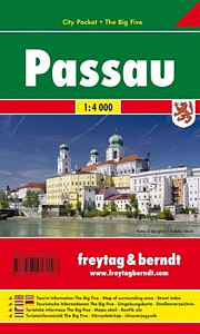 Passau 1:4T/kapesní plán města
