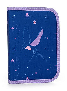 Penál 1 patrový, 2 chlopně, prázdný - OXY GO Květiny