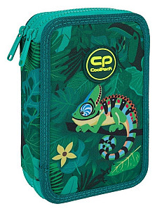 Penál 2 zipy Jumper Tropic - vybavený