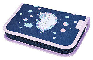 Penál plný 2 chlopně - Jednorožec