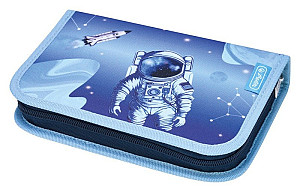Penál plný 2 chlopně - Kosmonaut