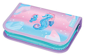 Penál plný 2 chlopně - Mořský koník