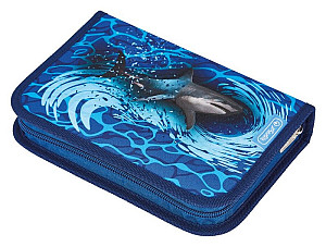 Penál plný 2 chlopně - Žralok