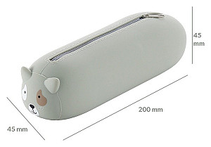 Penál se zipem Cute Friends, Pes