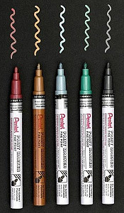 Pentel Sada lakových popisovačů 5 ks