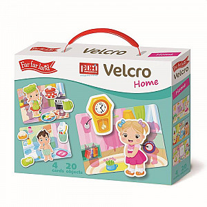 PEXI Velcro skládačky - Domov (Home)