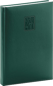 Diář 2026: Panama - zelený, denní, 15 x 21 cm