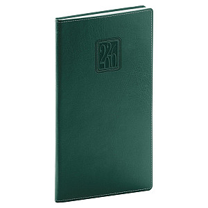 Diář 2026: Panama - zelený, kapesní, 9 x 15,5 cm