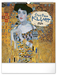 Nástěnný kalendář Gustav Klimt 2024, 30 × 34 cm