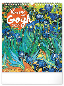 NOTIQUE Nástěnný kalendář Vincent van Gogh 2025, 30 x 34 cm