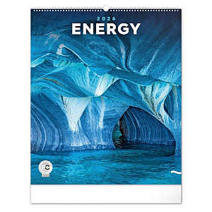 Kalendář 2026 nástěnný: Energie, 48 x 56 cm