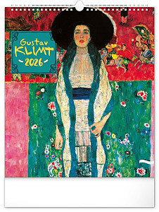 Kalendář 2026 nástěnný: Gustav Klimt, 30 x 34 cm
