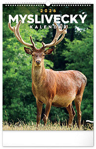 Kalendář 2026 nástěnný: Myslivecký, 33 x 46 cm