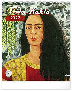 NOTIQUE Nástěnný kalendář Frida Kahlo 2027, 48 x 56 cm