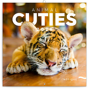Kalendář 2026 poznámkový: Mláďata 30 x 30 cm