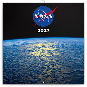 NOTIQUE Poznámkový kalendář NASA 2027, 30 x 30 cm