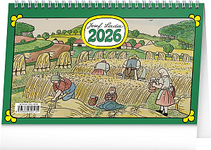 Kalendář 2026 stolní: Josef Lada, 23,1 x 14,5 cm