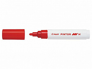 PILOT Pintor Medium akrylový popisovač 1,5-2,2mm - červený