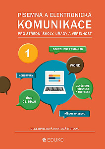 Písemná a elektronická komunikace 1 - desetiprstová hmatová metoda