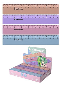 Plastové pravítko ErichKrause Manga - 15 cm, mix motivů