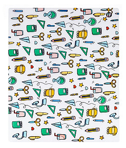 Podložka na stůl PP 60 x 44 cm - School