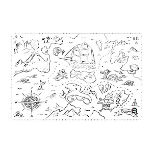 Podložka na stůl PP 60x44cm Pirate