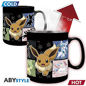 Pokémon Hrnek měnící Eevee 460 ml
