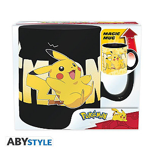 Pokémon Hrnek měnící Pikachu 460 ml