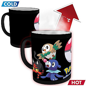 Pokémon Keramický hrnek měnící 460 ml - Catch them All