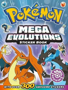 Pokemon Mega Evolutions Sticker Book