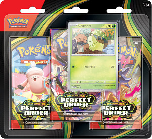 Pokémon TCG: ME03 Perfect Order - 3 Blister Booster