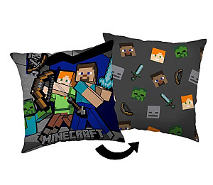 Polštář Minecraft Survival mode 40x40 cm