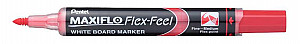 Popisovač na bílé tabule Pentel Maxiflo Flex-Feel - červený