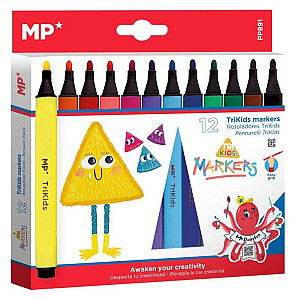 Popisovače Jumbo Trikids 12ks