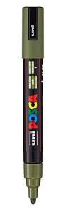 Posca popisovač PC-5M, 1,8 - 2,5 mm, khaki zelená (7)