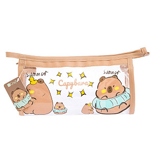 Pouzdro transparentní KAPYBARA 21 x 10,5 x 7 cm