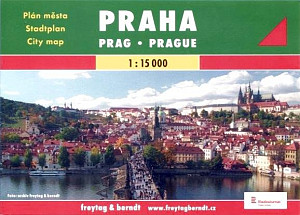 Praha 1:15 000  kapesní plán města