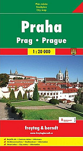 Praha 1:20 000 - měkká (plán města)