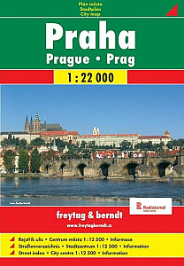 Praha atlas 1:22 000
