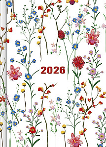 Praktik denní diář 2026 - Louka