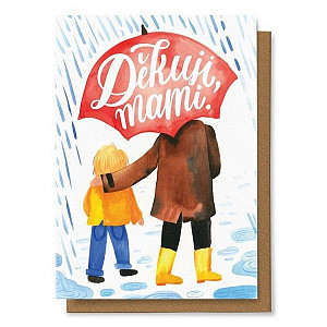 Přání Děkuji mami