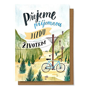 Přání Přejeme příjemnou cestu životem