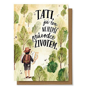 Přání Tati jsi ten nejlepší průvodce životem