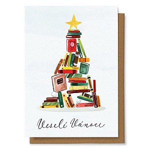 Přání VESELÉ VÁNOCE - KNIHY