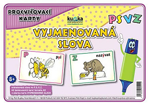 Procvičovací karty - Vyjmenovaná slova PSVZ