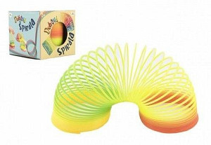 Pružina duhová 6,5 cm plast