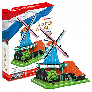 Puzzle 3D Větrný mlýn