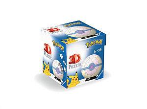 3D Puzzle-Ball: Pokémon Heal Ball 54 dílků