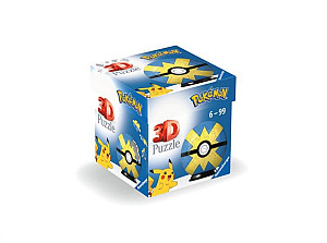 3D Puzzle-Ball: Pokémon Quick Ball 54 dílků